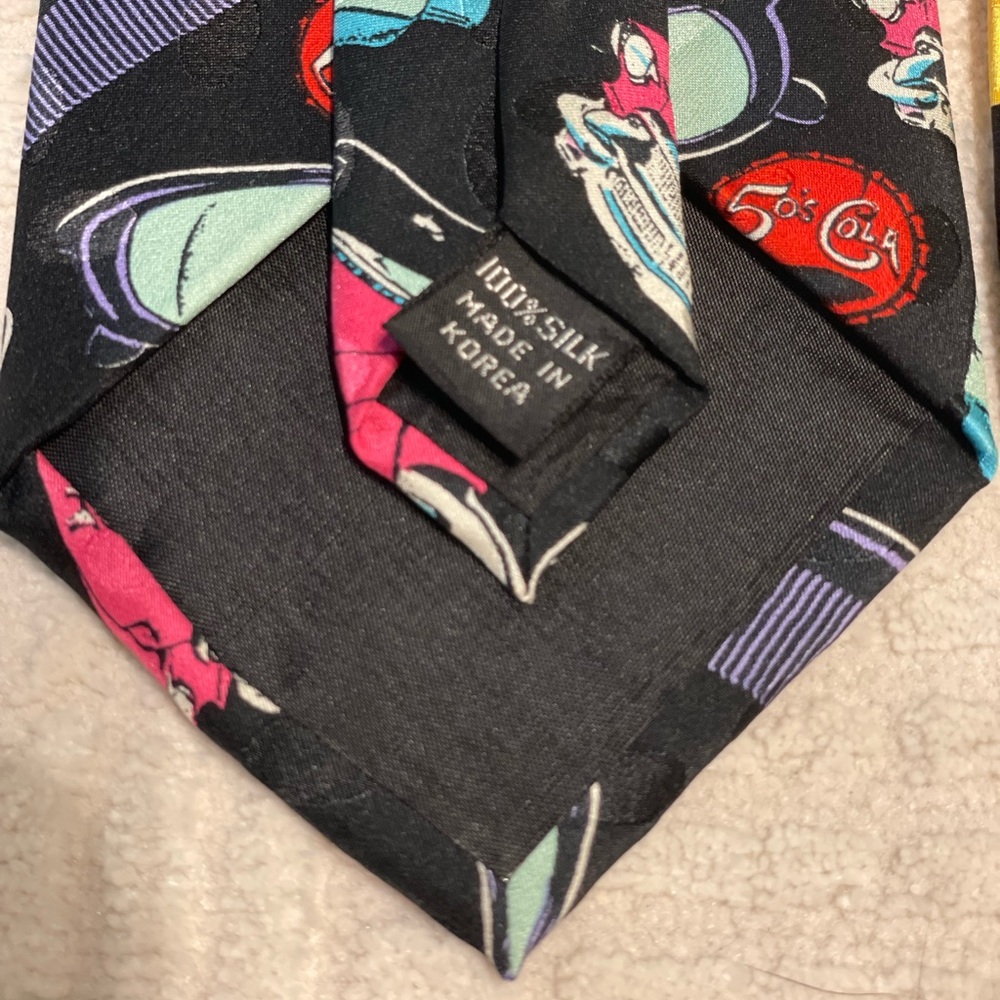 4 Men Tie - cool patterns, vintage - Picture 4 of 10